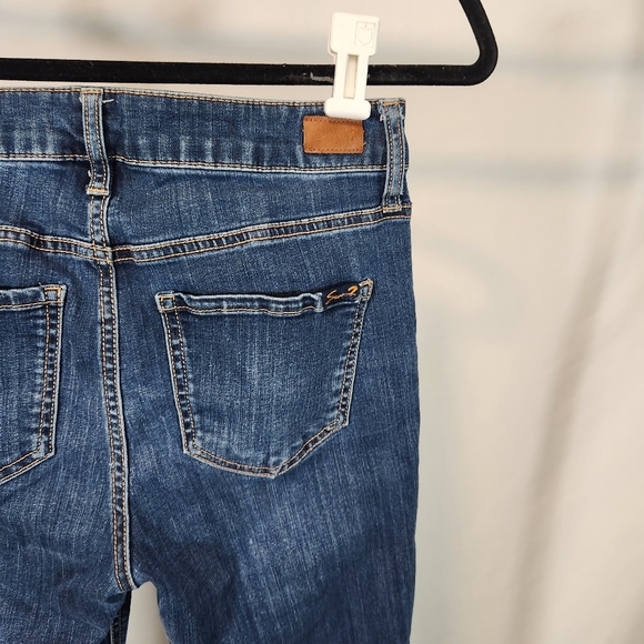 7 SEVEN JEANS skinny ankle size 6 - Picture 3 of 7